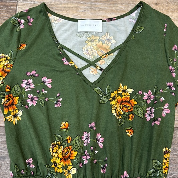 French Grey Melissa Knit Dress - Picture 2 of 2